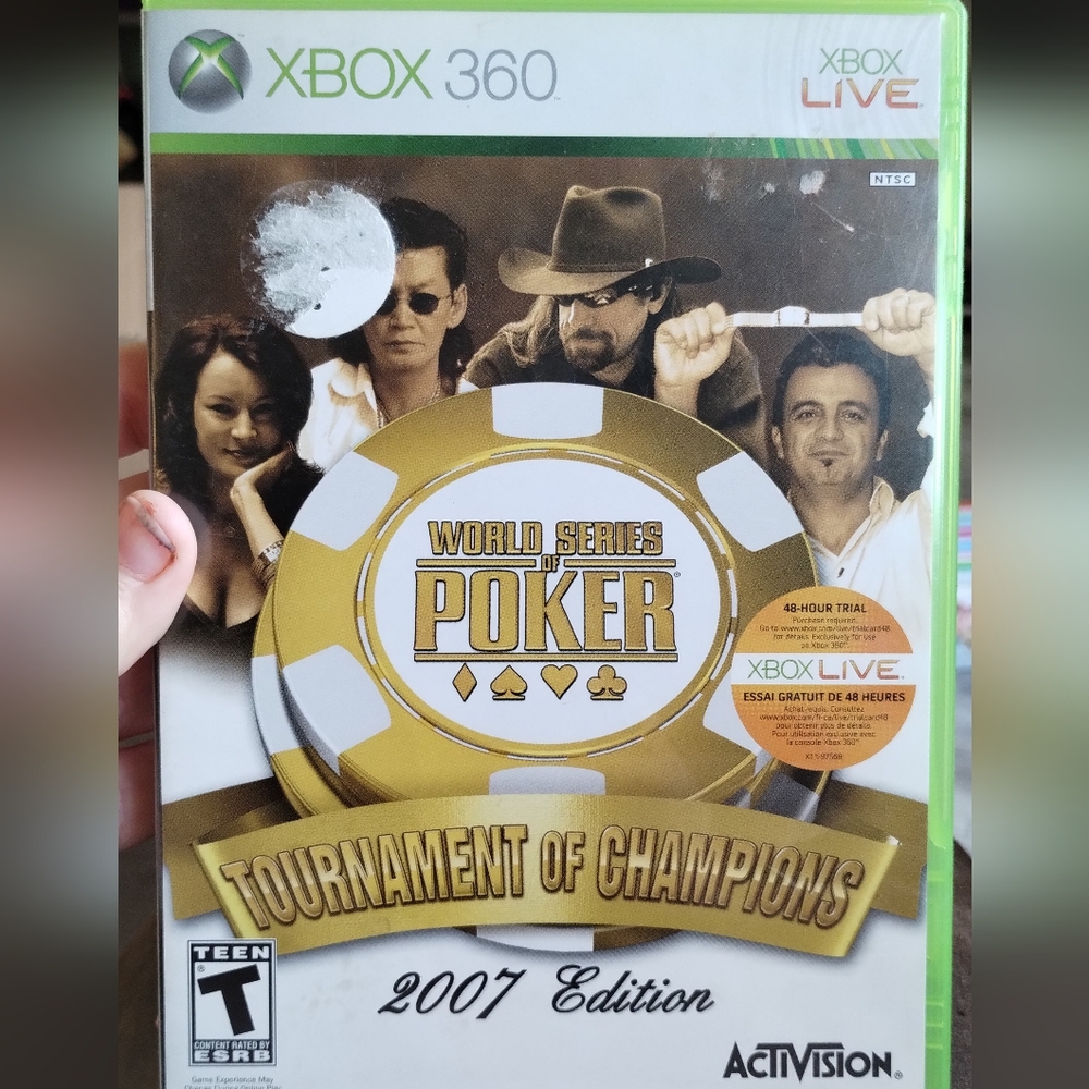 World Series of Poker Xbox 360 game